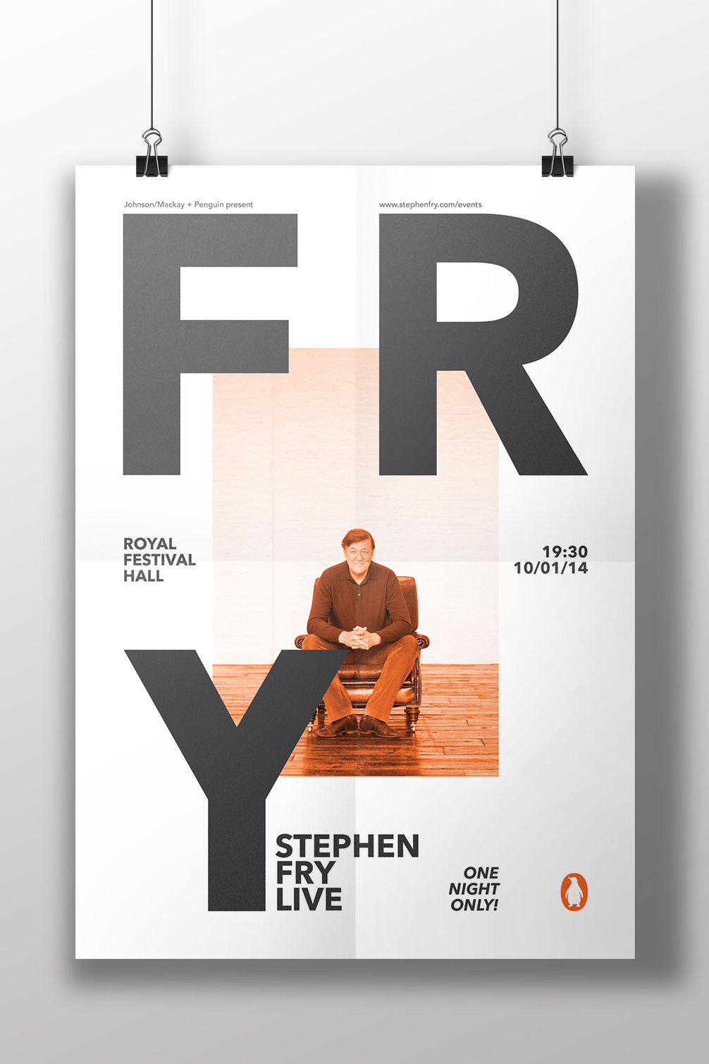 stephen fry poster design