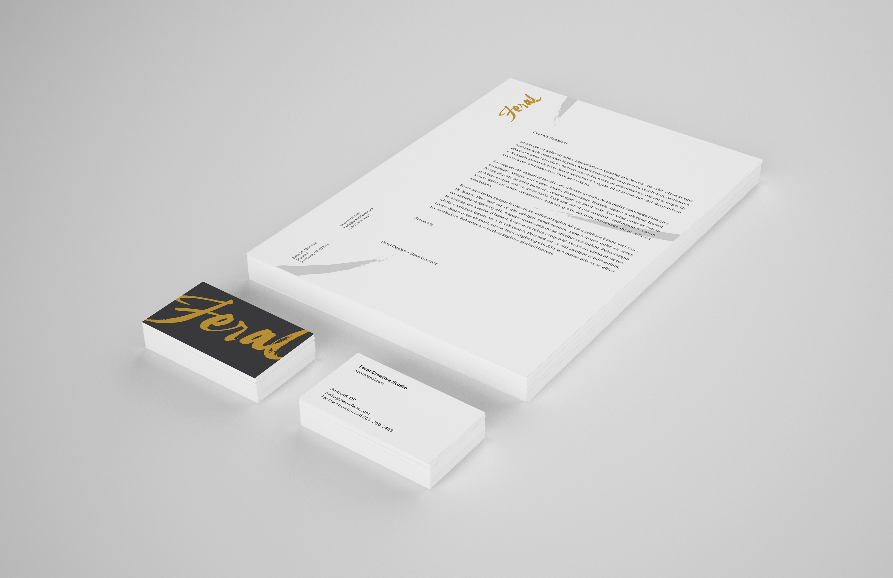 feral collateral design
