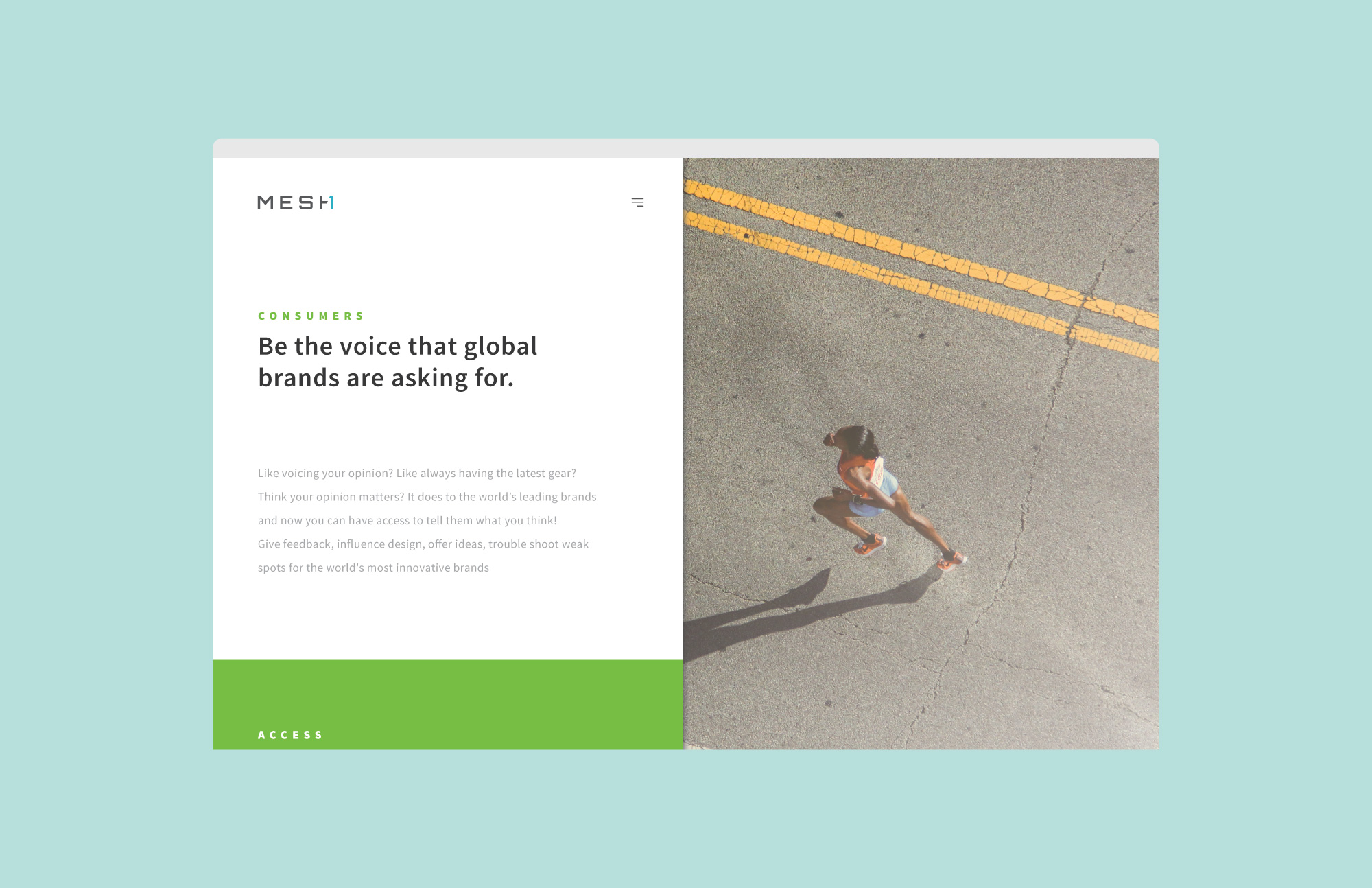 mesh1 website consumers