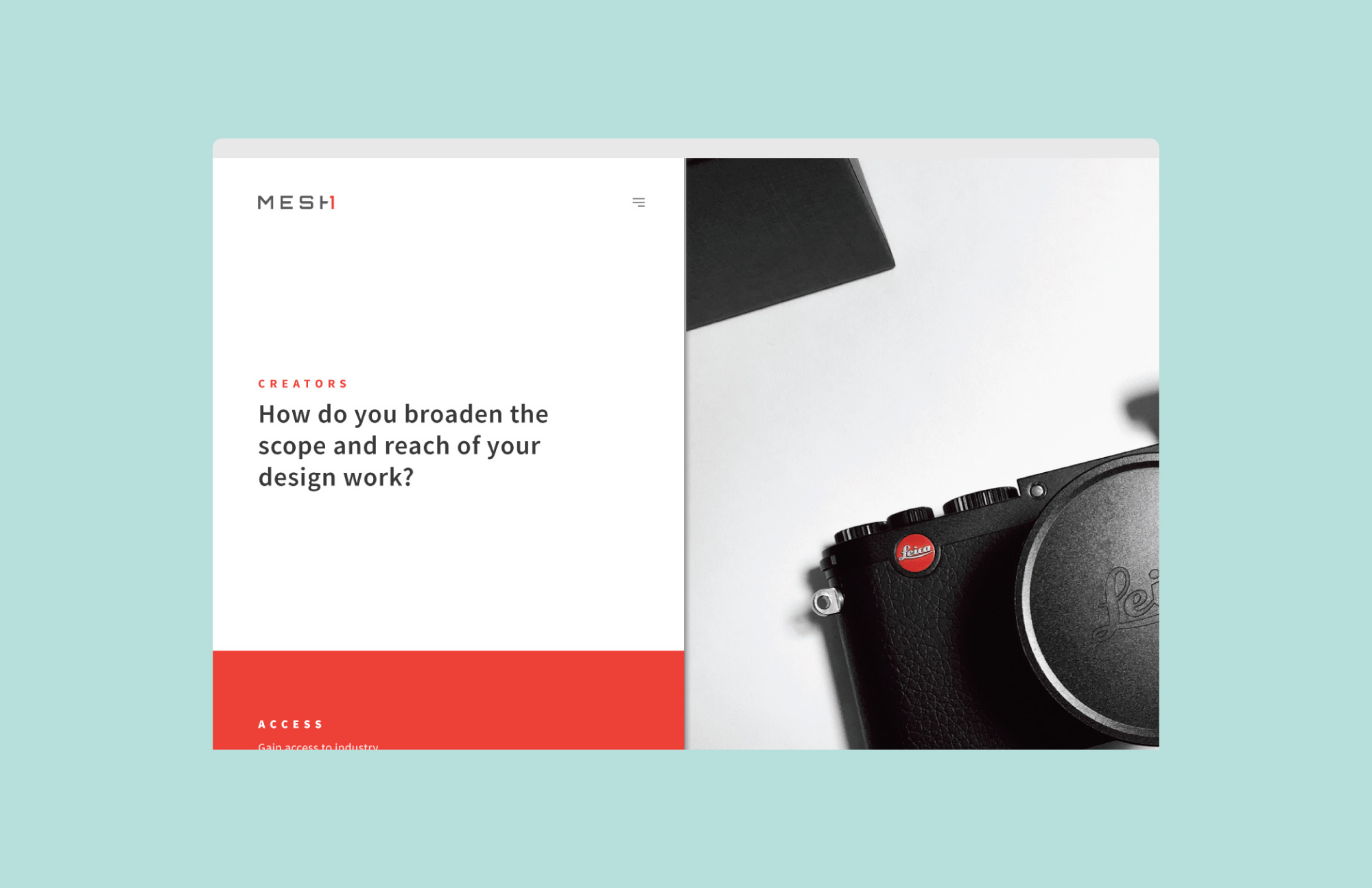 mesh1 website creators