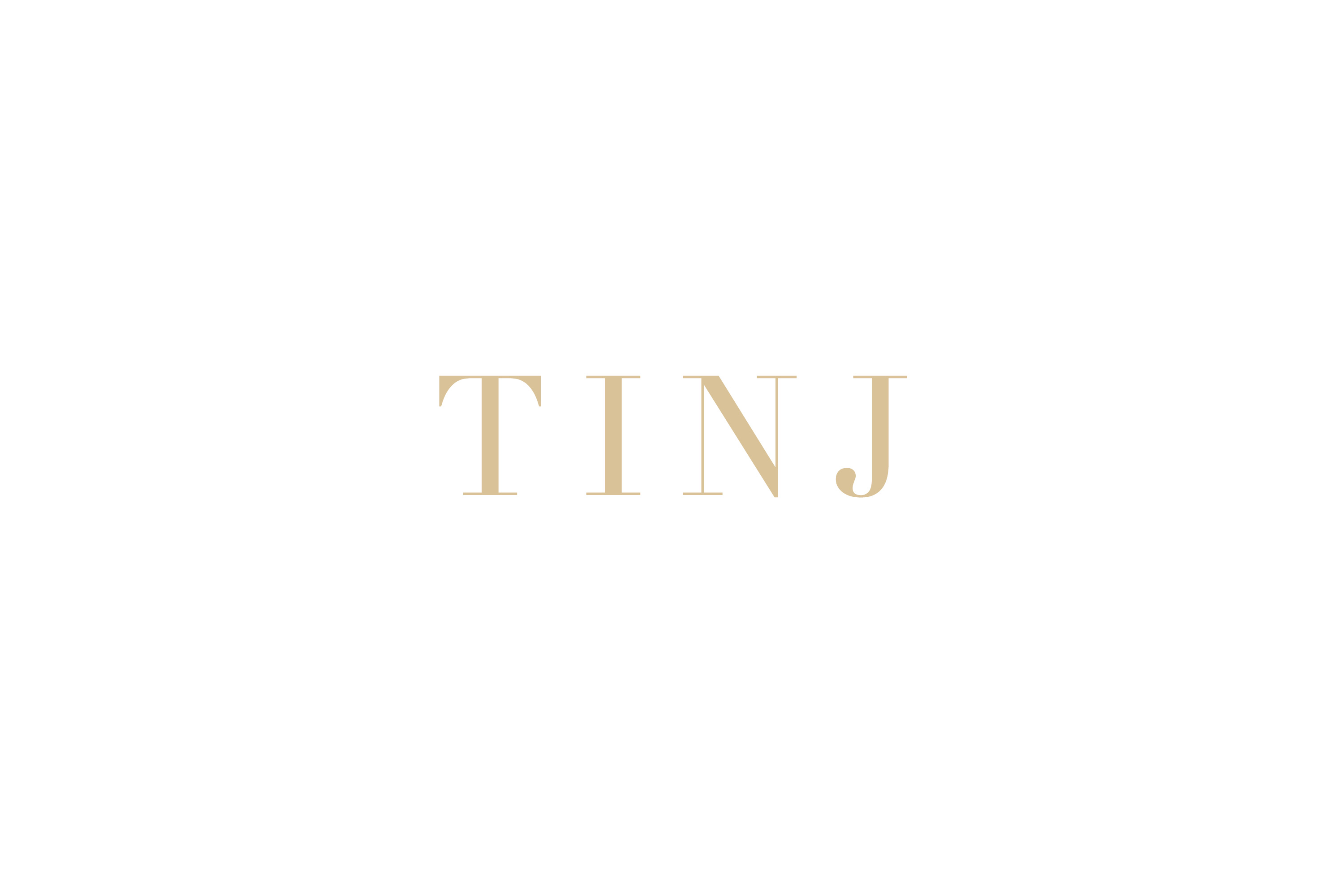 tinj logo design